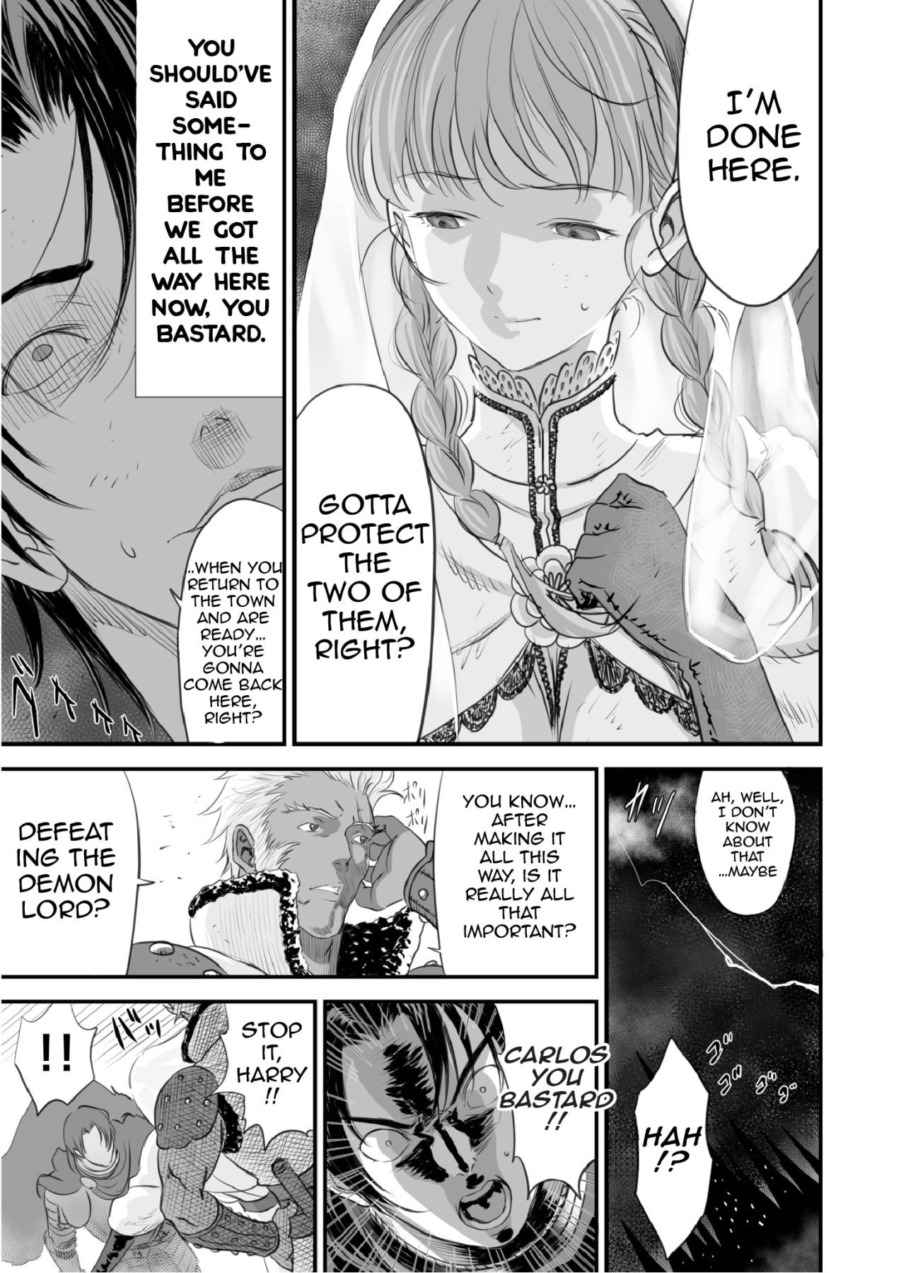 Hentai Manga Comic-The End of the Line for the Cuckold Hero-Read-28